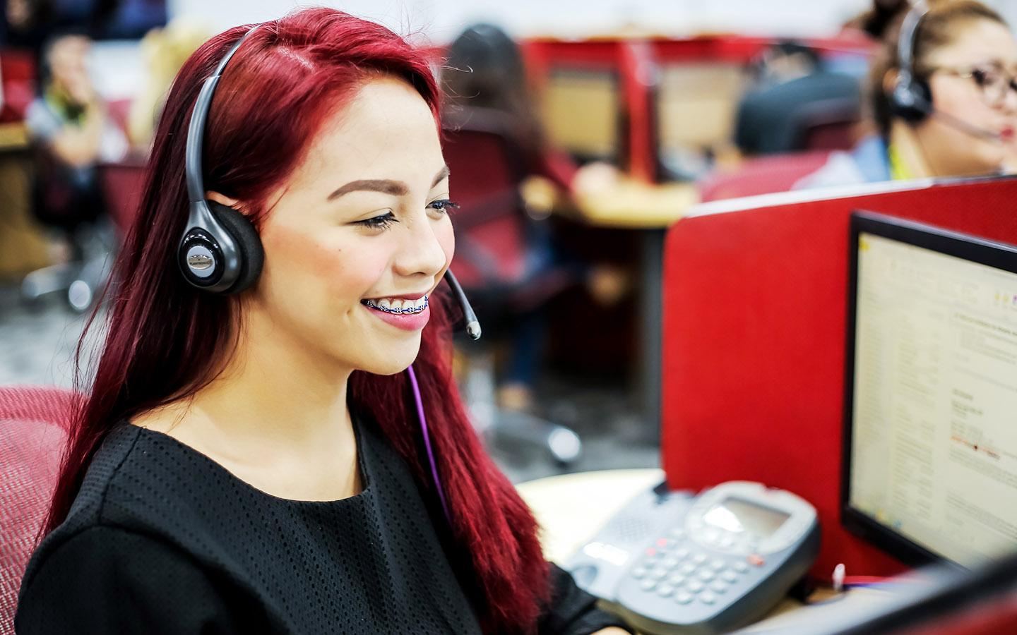 ePerformax Call center Philippines agents assisting customers in an outsourcing company